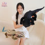 Realistic Lizard & Chameleon Plush Toys – Soft Reptile Stuffed Pillow