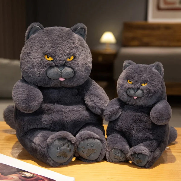 Fat Cat Plush Stuffed Animal Toy – A Chunky Bundle of Love