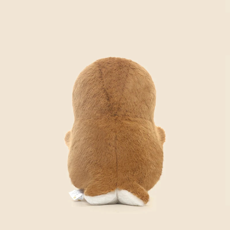 Adorable Cartoon Walrus Plush – Soft Brown Pillow Toy for Kids' Room Decor and Gift
