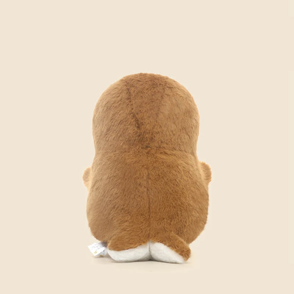Adorable Cartoon Walrus Plush – Soft Brown Pillow Toy for Kids' Room Decor and Gift
