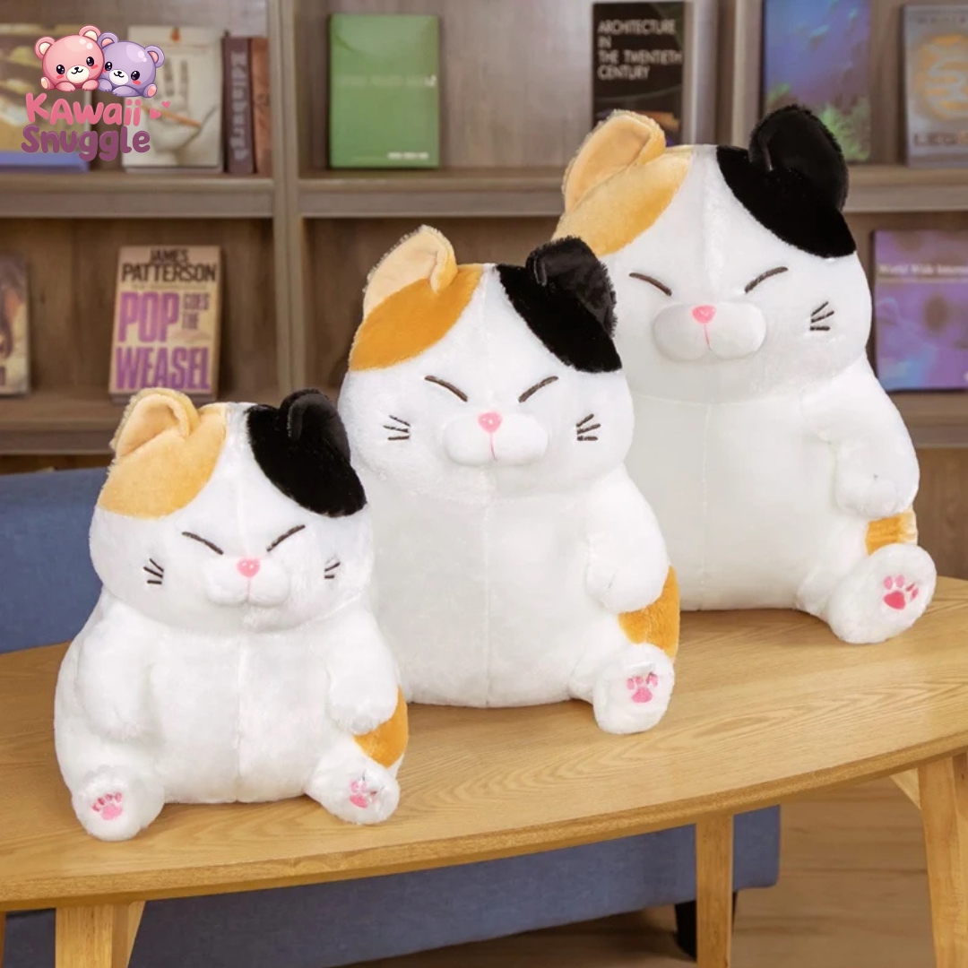 Fat Cat Plush - Ultra-Soft Huggable Companion