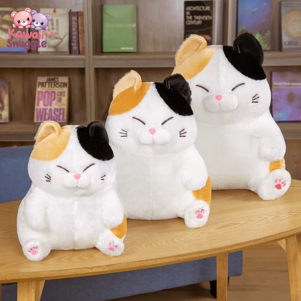 Fat Cat Plush - Ultra-Soft Huggable Companion