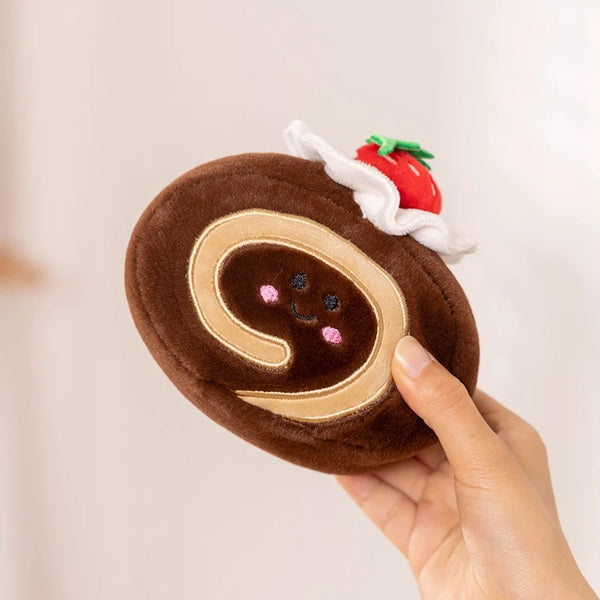 Simulation Colorful Cake Plush Pillow Toys Cushion