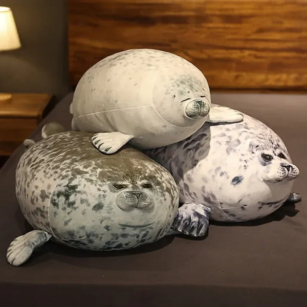 Seal Plush Toy – A Hugable, Chunky Sea Friend Just for You