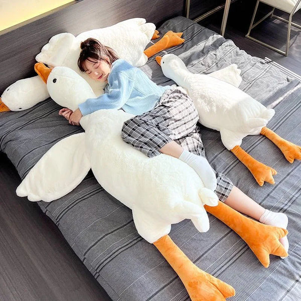 Long Stuffed Goose Toy A Quirky Companion That Brings Endless Cuddles and Charm