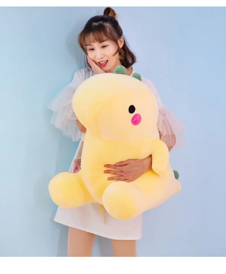 Creative dinosaur plush toys bed sleeping dinosaur pillow children cloth dolls