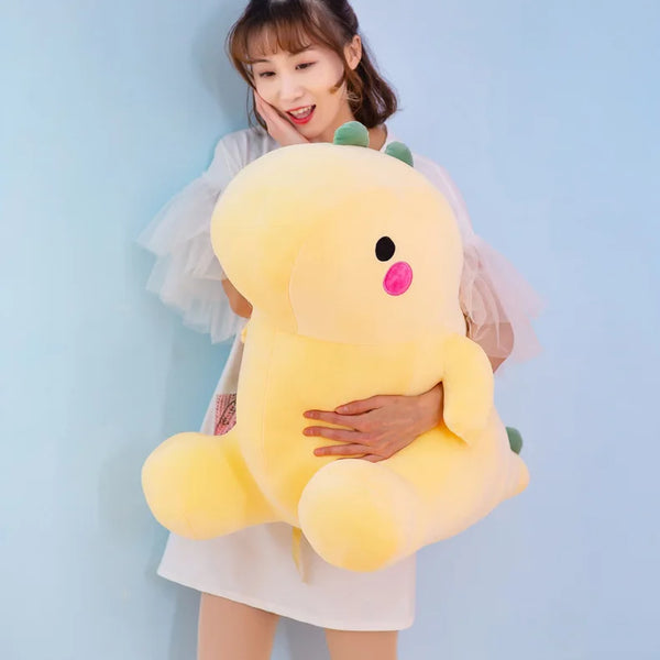 Creative dinosaur plush toys bed sleeping dinosaur pillow children cloth dolls