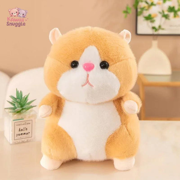 Cute Hamster Wear Hat Plush Toys