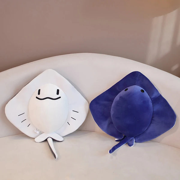 Cartoon Ray Devil Fish Plush Toys Simulation Ocean Series Fish Plush Pillow