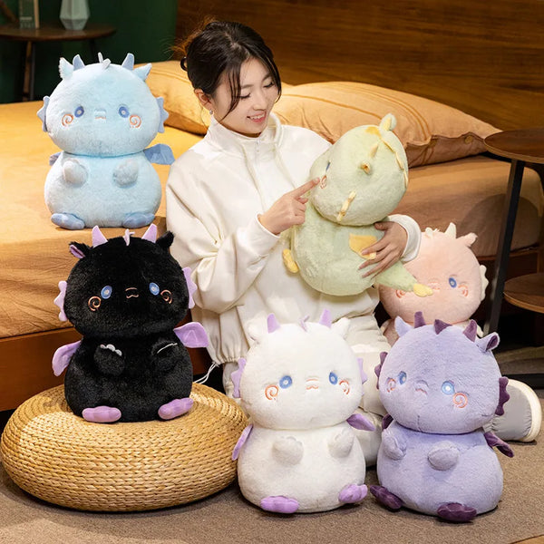 Adorable Cartoon Flying Dragon Plush Toy – The Perfect Winged Companion