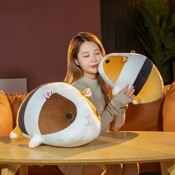 Plush Hamster Hug Pillow Cute Chinchillas Plush Doll