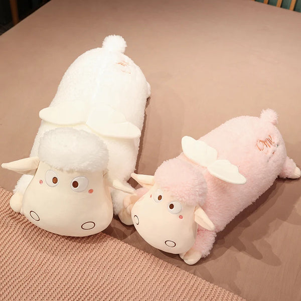Cartoon Sheep Plush Toys Creative Animal Sheep Plush Long Sleep Pillow Nice Gift