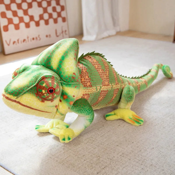 Simulated Mane Lizard Plush Toy – Wild Imagination in a Soft Cuddle