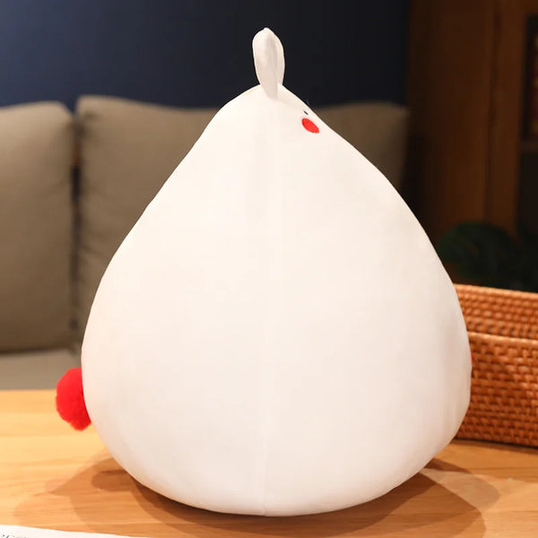 Soft Plush Round Rabbit Pillow – Lazy Sofa Companion & Surprise Gift for All Ages