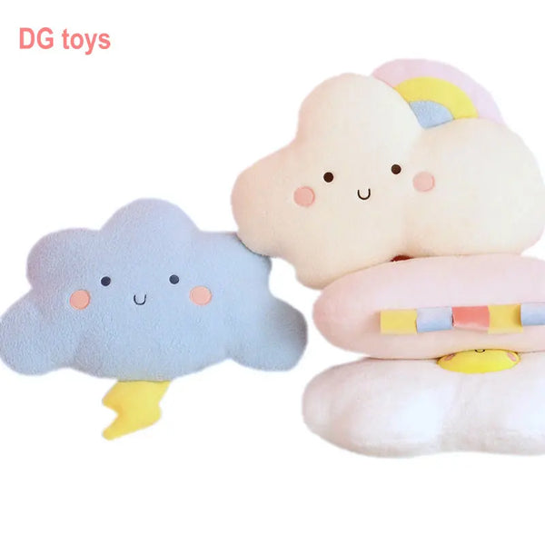Cute Emotion Face Weather Pillow – Let the Sky Tell a Story