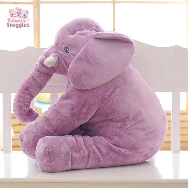 Cuddly Plush Elephant Doll – A Gentle Friend for Snuggles