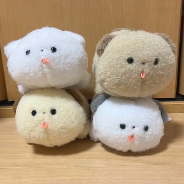 Chill-Out Puppy Dog Plush Toy Tiny Tail-Wagging Joy in Your Pocket