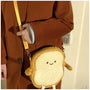 Simulation Kawaii Bread Toast Backpack Plush Toy – A Deliciously Cute Carry Buddy