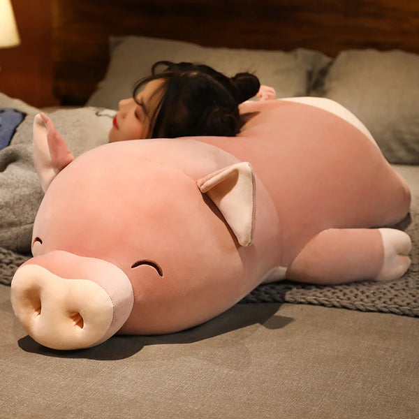 Squishy Simulation Pig Plush Pillow– Soft Stuffed Piggy Toy | Kawaii Snuggle