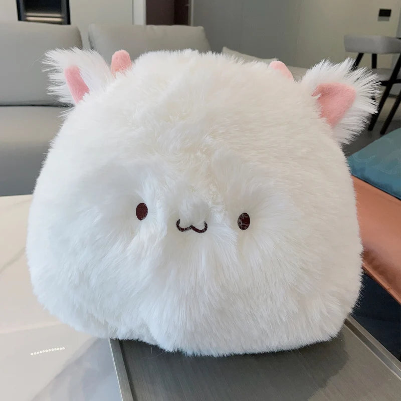 Cartoon Fat Round Cat Plush Toy – Chubby Kitty Pillow for Kawaii Decor and Gifts