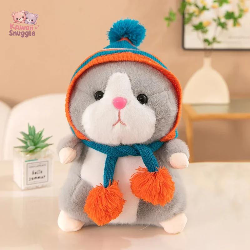 Cute Hamster Wear Hat Plush Toys