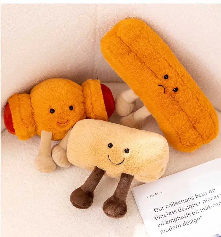 Cookies Sausage Bread Plush Food Toy Stuffed Chinese Fried Dough Sticks Decor Doll