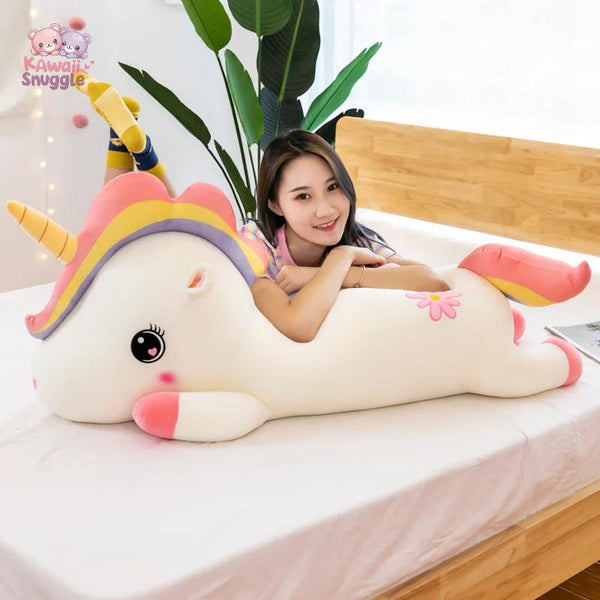 Giant Rainbow Unicorn Plush – A Dreamy, Magical Cuddle!