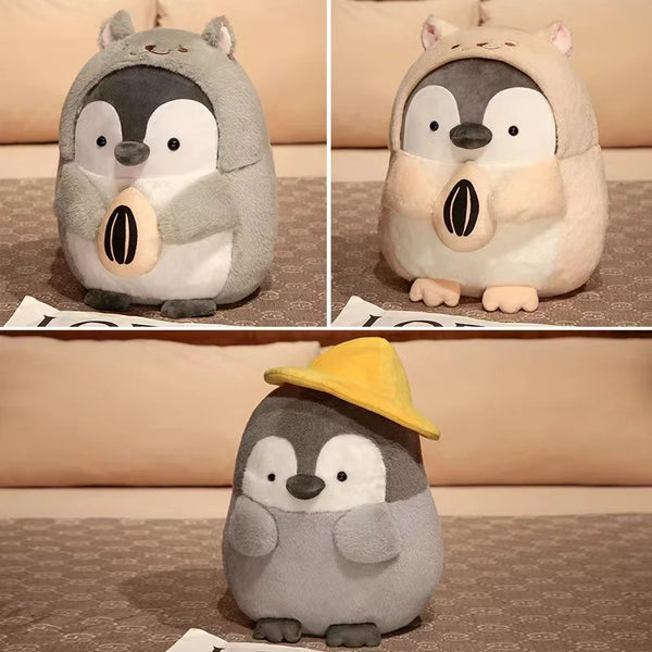 Cute Kawaii Plush Toy Penguin Doll Soft Stuffed Home Decoration