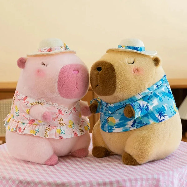 Capybara Plush Simulation Capibara Anime Fluffty Toy Cute Doll Stuffed Animals