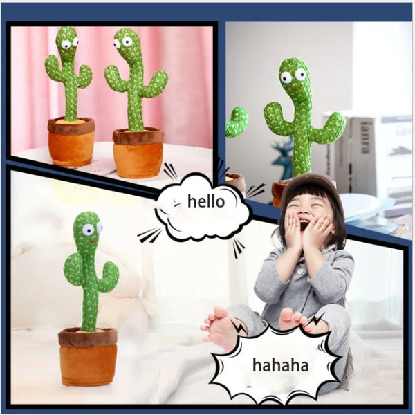 New Dancing Cactus Plush Electric Musical Toy
