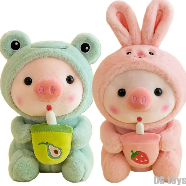 Cosplay Animal Boba Plushie – Unicorn Frog Bunny Pig Toy Hug