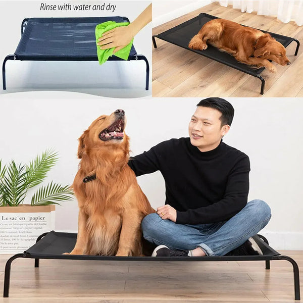 Luxury Pet Bed for Large Dogs: The Throne Your Gentle Giant Deserves