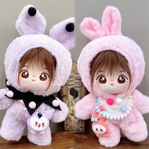 Dolls Accessories Fit Plush Stuffed Cotton Doll Lolita Campus Style