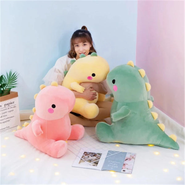Baby Hug Doll Kawaii Dinosaur Plush Doll Cartoon Stuffed Animal Dino Toy