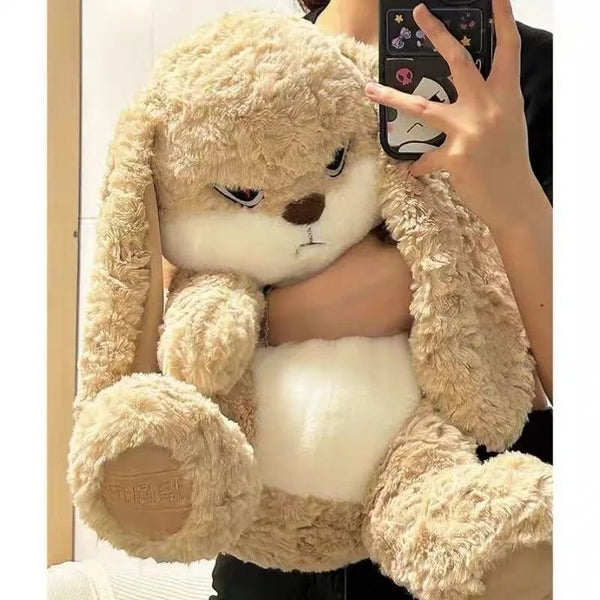 Cute Long Ears Rabbit Plush Toy Sleeping Pillow