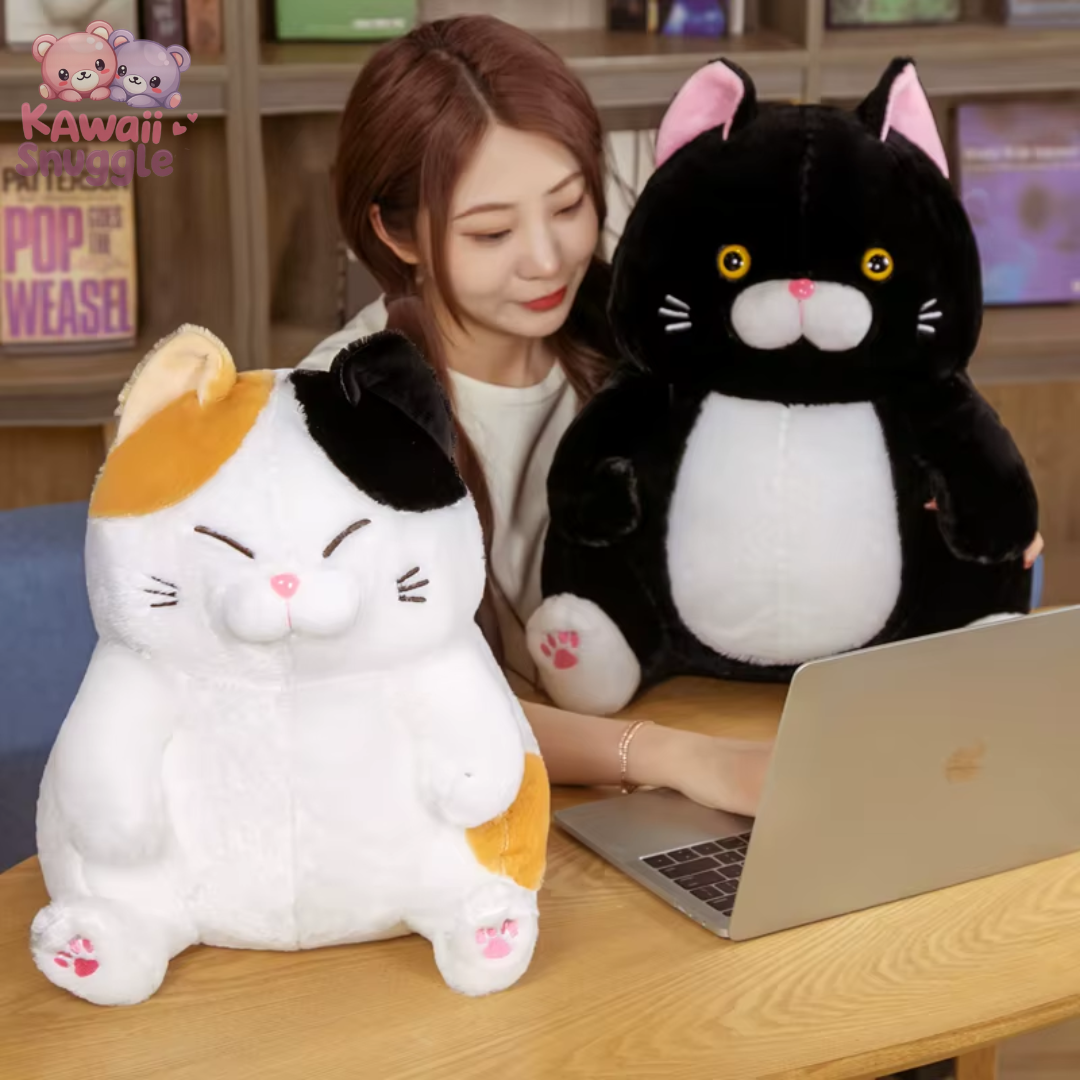 Fat Cat Plush - Ultra-Soft Huggable Companion