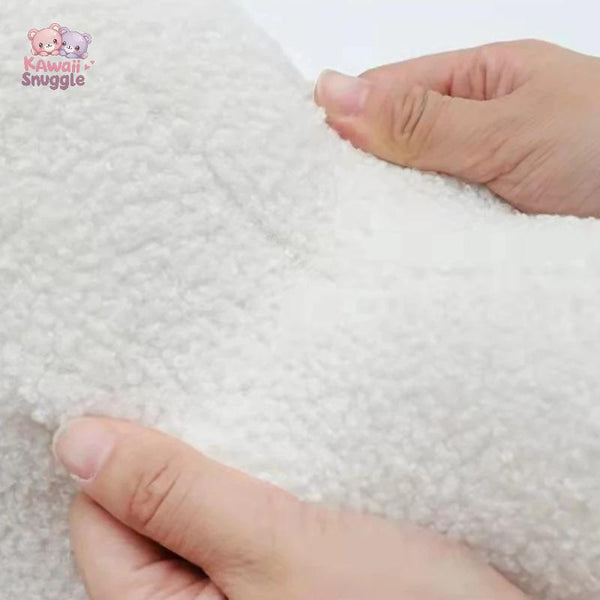 Nordic White Cloud Plush Cushion – Soft, Cute & Cozy Home Décor! Kawaii Snuggle