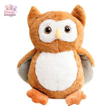 Soft Plush Cartoon Owl Toy – Stuffed Doll Kawaii Snuggle