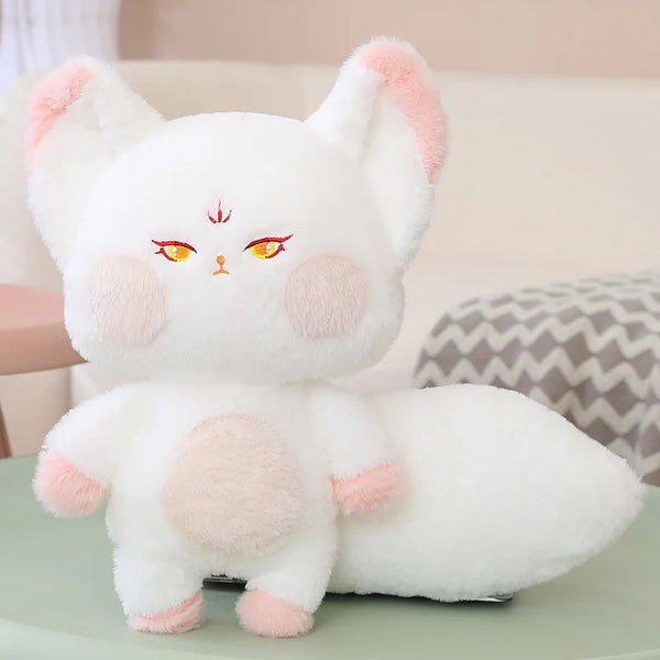 Big Tail Fox Plush Doll – Kawaii Dudu Fox Pillow for Girls and Gifts