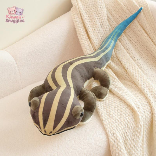 Realistic Lizard & Chameleon Plush Toys – Soft Reptile Stuffed Pillow