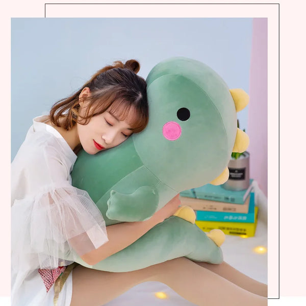 Creative dinosaur plush toys bed sleeping dinosaur pillow children cloth dolls
