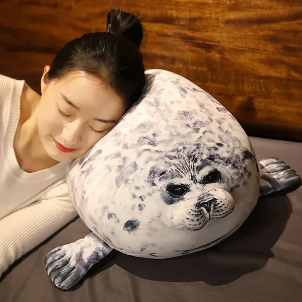 Seal Plush Toy – A Hugable, Chunky Sea Friend Just for You