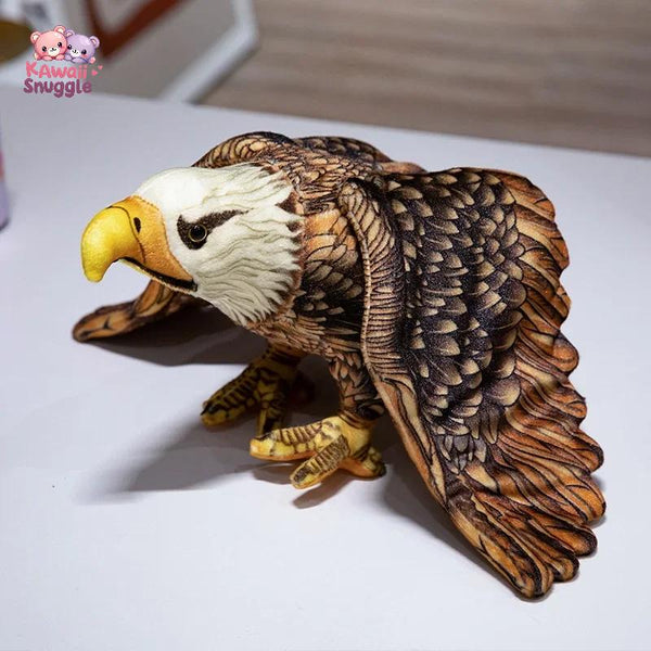 Lifelike American Eagle Plush Toys: Soar into Adventure Kawaii Snuggle