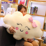 Kawaii Cloud Plush Pillow – A Smile From the Skies