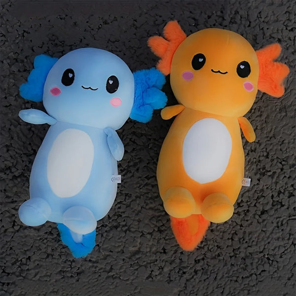 Cartoon Axolotl Plush Axolotl Plush Realistic Ambystoma Scary Amphibian Plush Toy