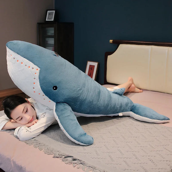 Cartoon Shark Whale Plush Toy – A Sea of Comfort and Imagination