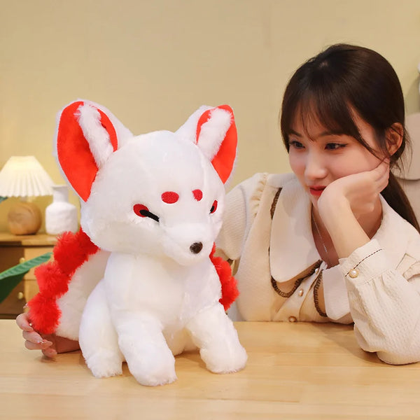 Fluffy Fox Toys For Best Birthday Gifts For Friends Kawaii Plush Fox Toys Doll