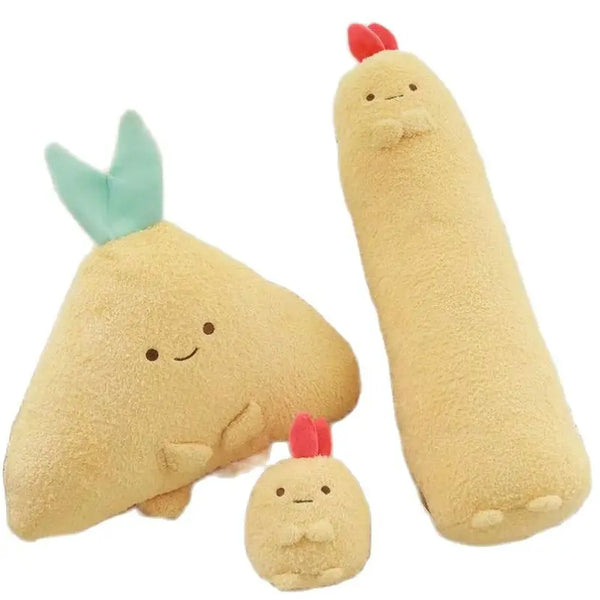 Japan Fried Shrimp Plush Toy Cute Cartoon Tempura Pillow