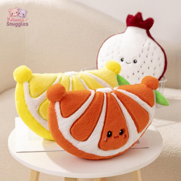 Cute Cartoon Fruit Plush Toys: Sweet and Adorable