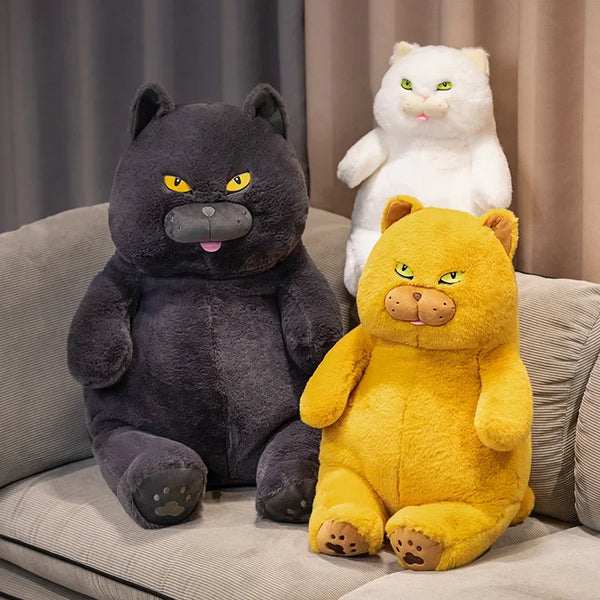 Fat Cat Plush Stuffed Animal Toy – A Chunky Bundle of Love